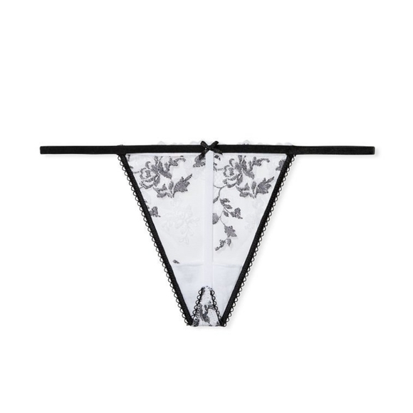 Victoria's Secret Dream Angles Embroidered V-String Large - Picture 4 of 7